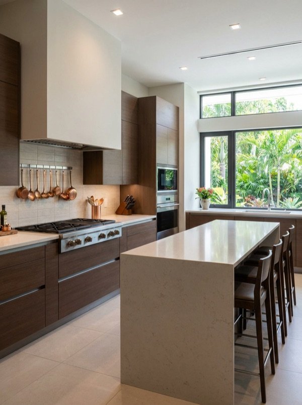 Kitchen design Jubilee Hills villa