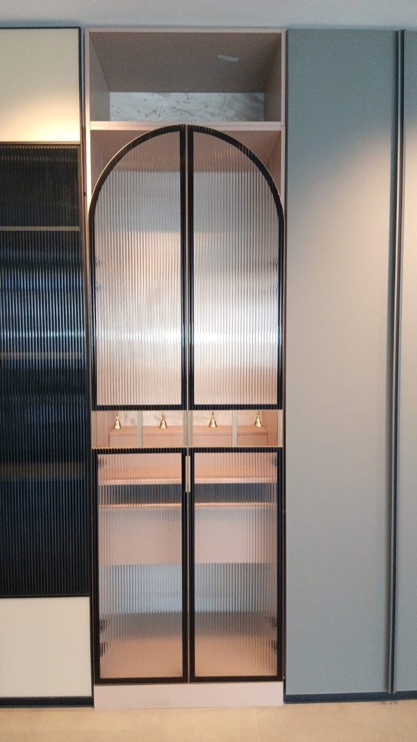 Pooja room door design Hyderabad